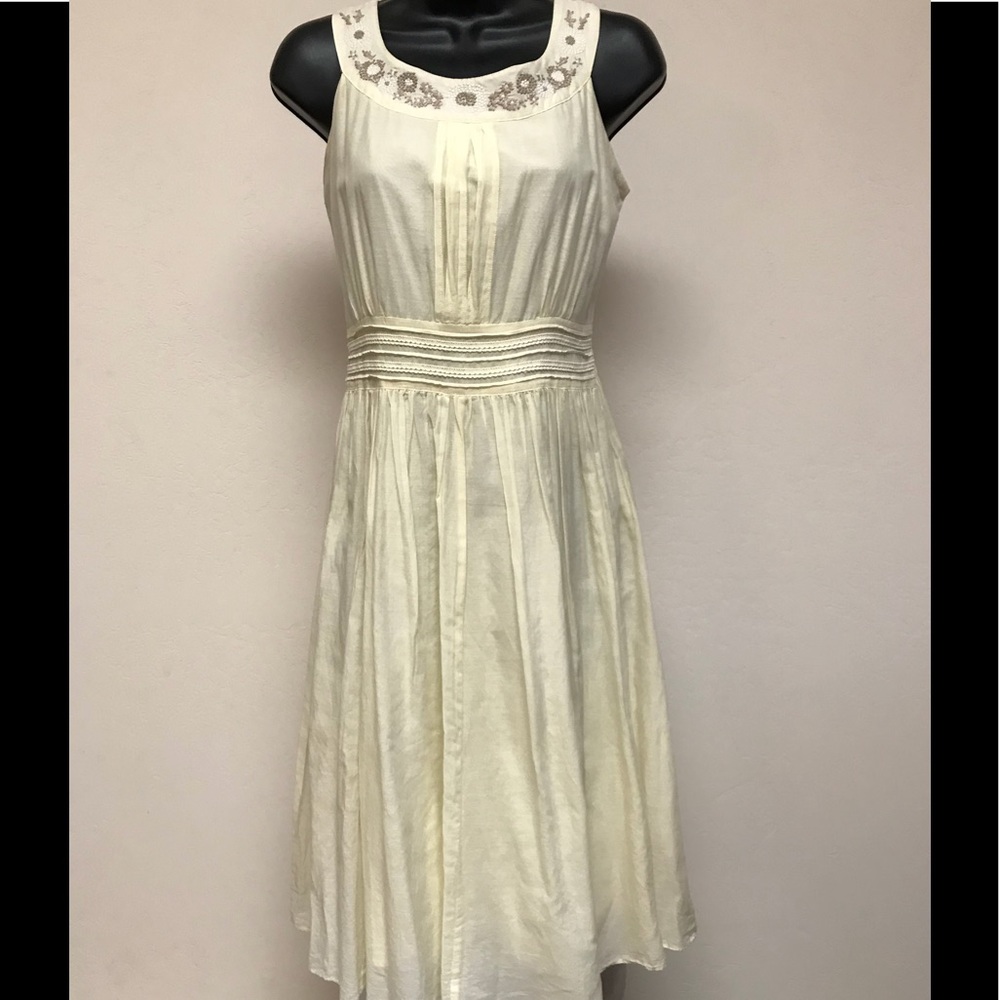 Banana Republic silk/cotton sun dress